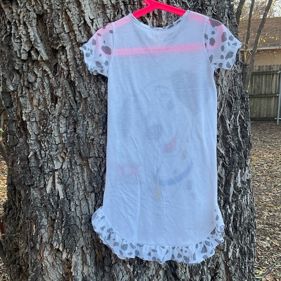 Vintage 80s 101 Dalmatians Nightgown Pajama Dress Size 3 - Picture 4 of 7
